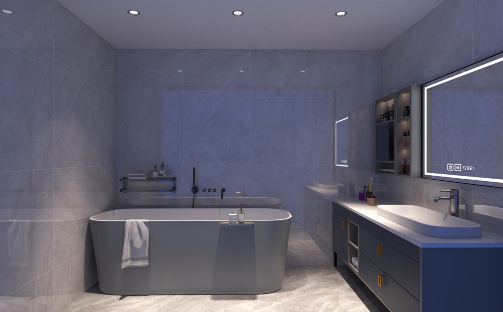 卫浴间自在生活,随光而来